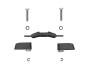 Thule Mounting Brackets - montážní držáky střešních stanů (4ks)