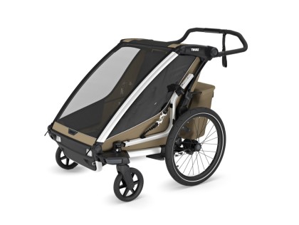 Náhled produktu - Thule Chariot Cross 2 DOUBLE Faded Khaki