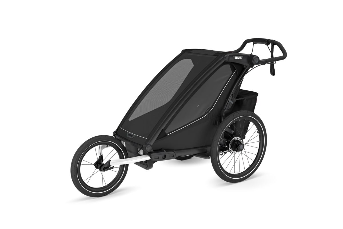 Náhled produktu - Thule Chariot Sport 2 G3 SINGLE Black + bike set + kočárkový set + běžecký set