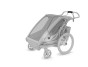 Thule Chariot Sport 2 G3 SINGLE Black + bike set + kočárkový set + běžecký set