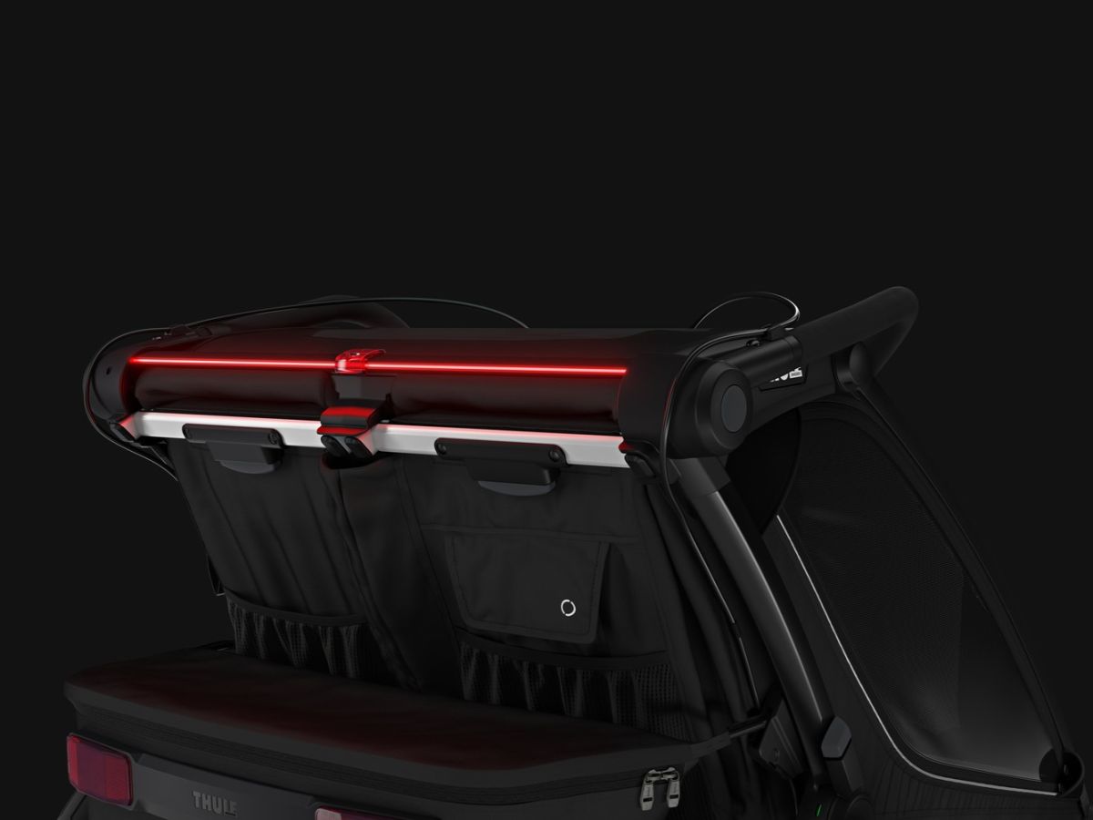 Náhled produktu - Thule Chariot Sport 2 G3 DOUBLE Black + bike set + kočárkový set + běžecký set