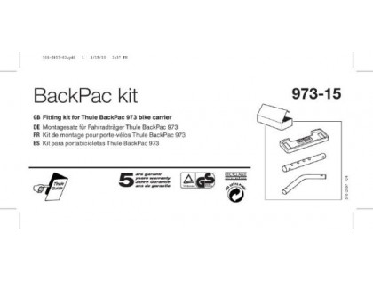 Náhled produktu - Thule kit 973-15