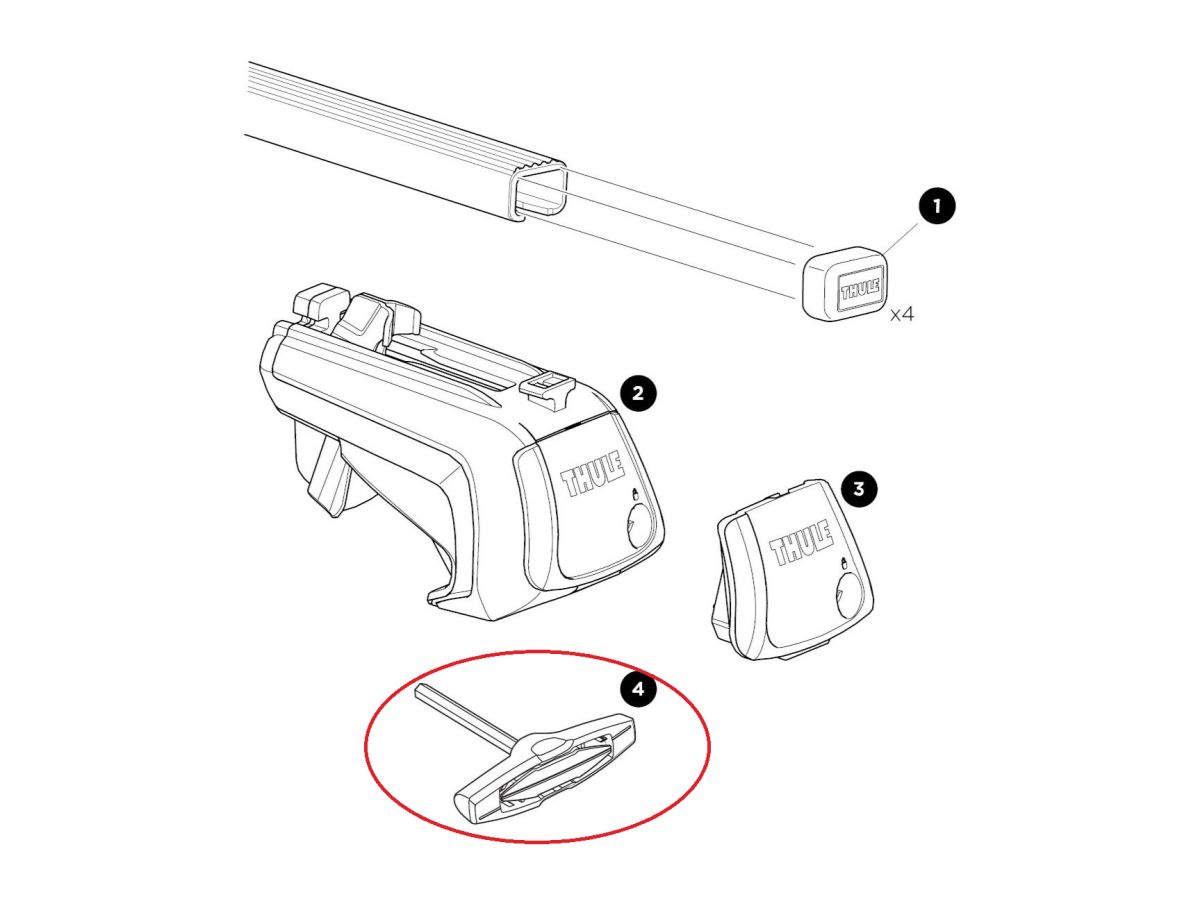 Náhled produktu - Torque Indicator Thule 4Nm 54605
