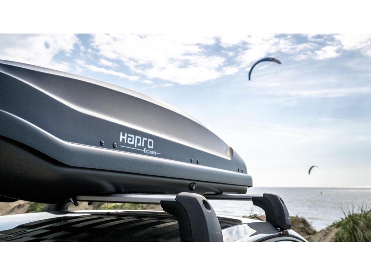 Náhled produktu - Střešní box Hapro Explorer 500 Anthracite