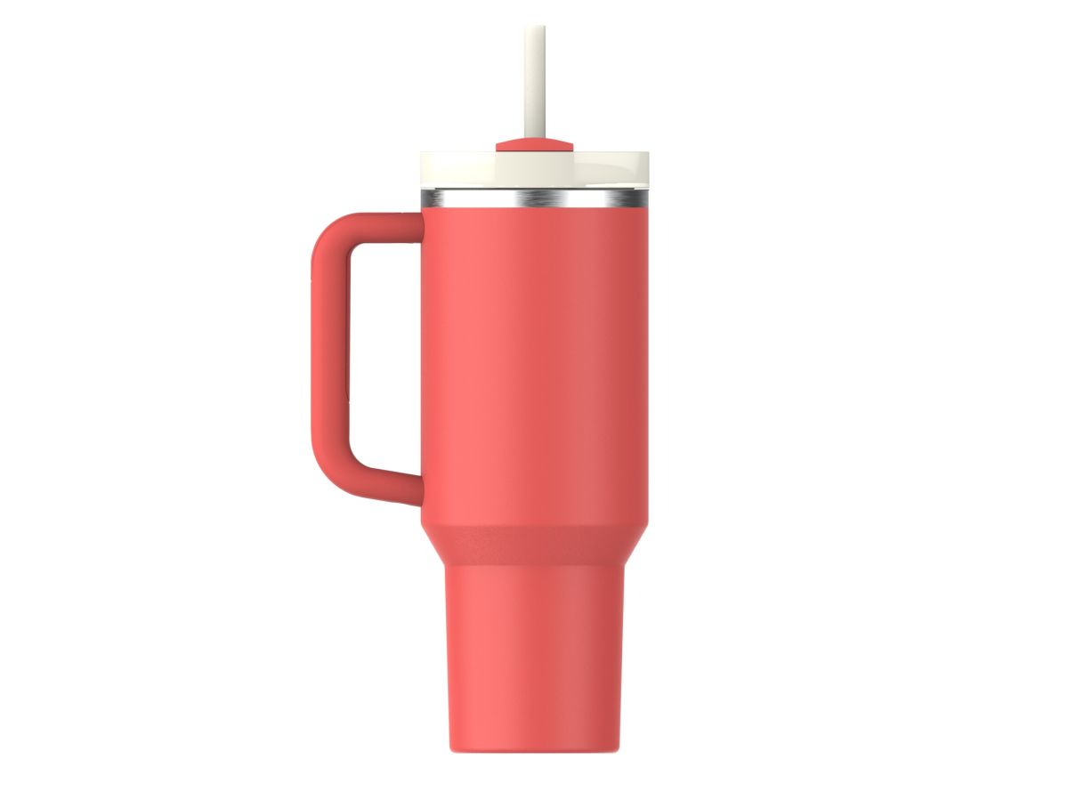 Náhled produktu - STANLEY Quencher/Cup H2.O FlowState Tumbler 1180 ml Hot Coral