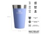 STANLEY Termosklenka Pinta Adventure series 470 ml Hydrangea
