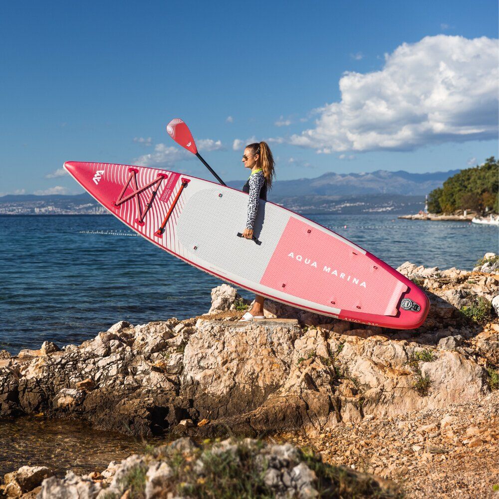 Náhled produktu - paddleboard AQUA MARINA Coral Touring 11'6'' RASPBERRY