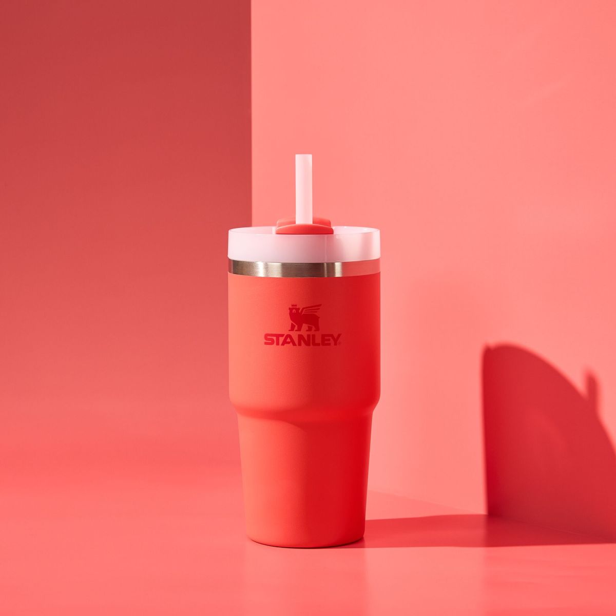 Náhled produktu - STANLEY Quencher/Cup H2.O FlowState Tumbler 600 ml Hot Coral