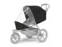 Thule Urban Glide 3 Black - Magnetic Buckle  + pláštěnka + moskytiéra + madlo