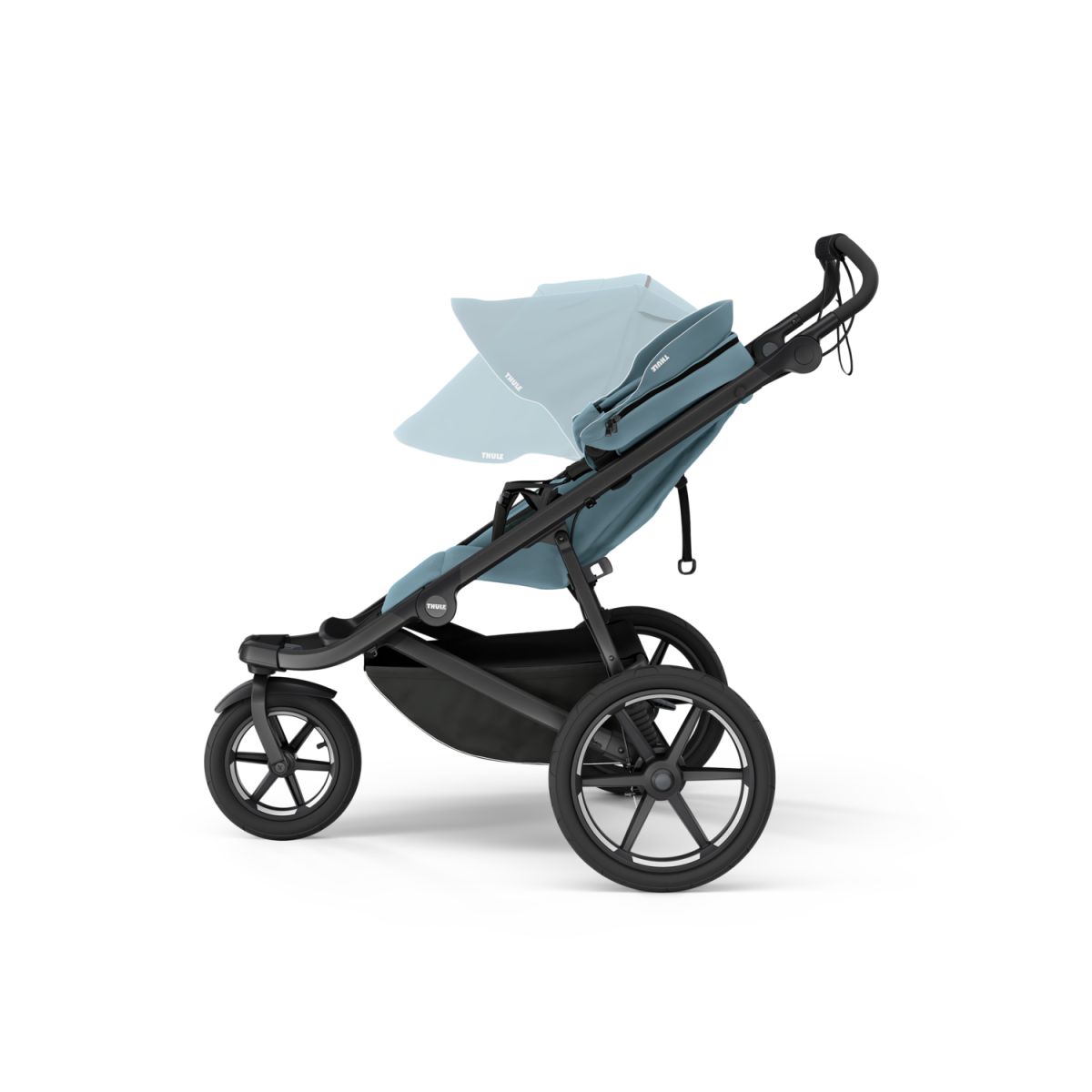 Náhled produktu - Thule Urban Glide 3 Mid Blue - Magnetic Buckle + hluboká korba (libovolná barva)