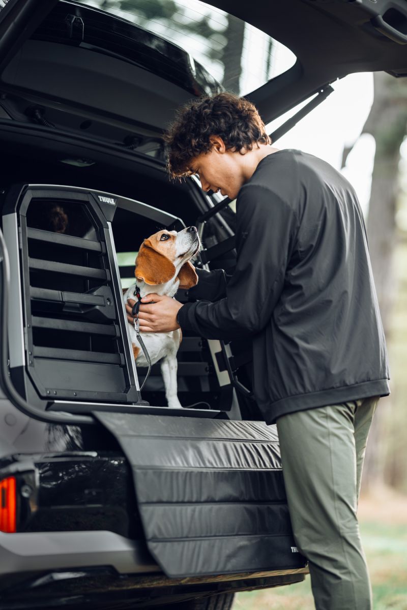 Náhled produktu - Thule Allax - přepravní klec pro psy M Compact - DOUBLE