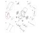 Rear frame right - Thule Chariot 2 55244