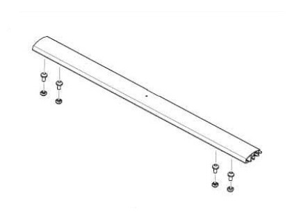 Accessory bar with lamp track - aluminum - Thule Chariot Sport 2 55260