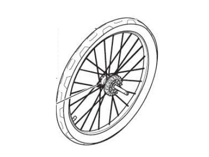 Thule Bexey - Rear wheel 20