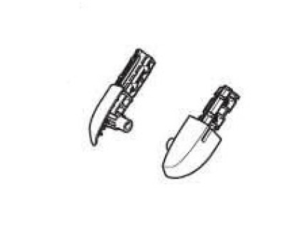 Thule Bexey - End caps upper front 55482