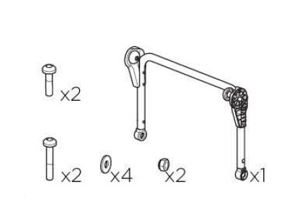 Thule Bexey L - Front autolock lower 55468