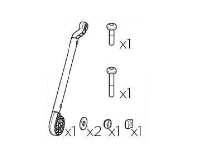Thule Bexey M - Front autolock upper left 55466