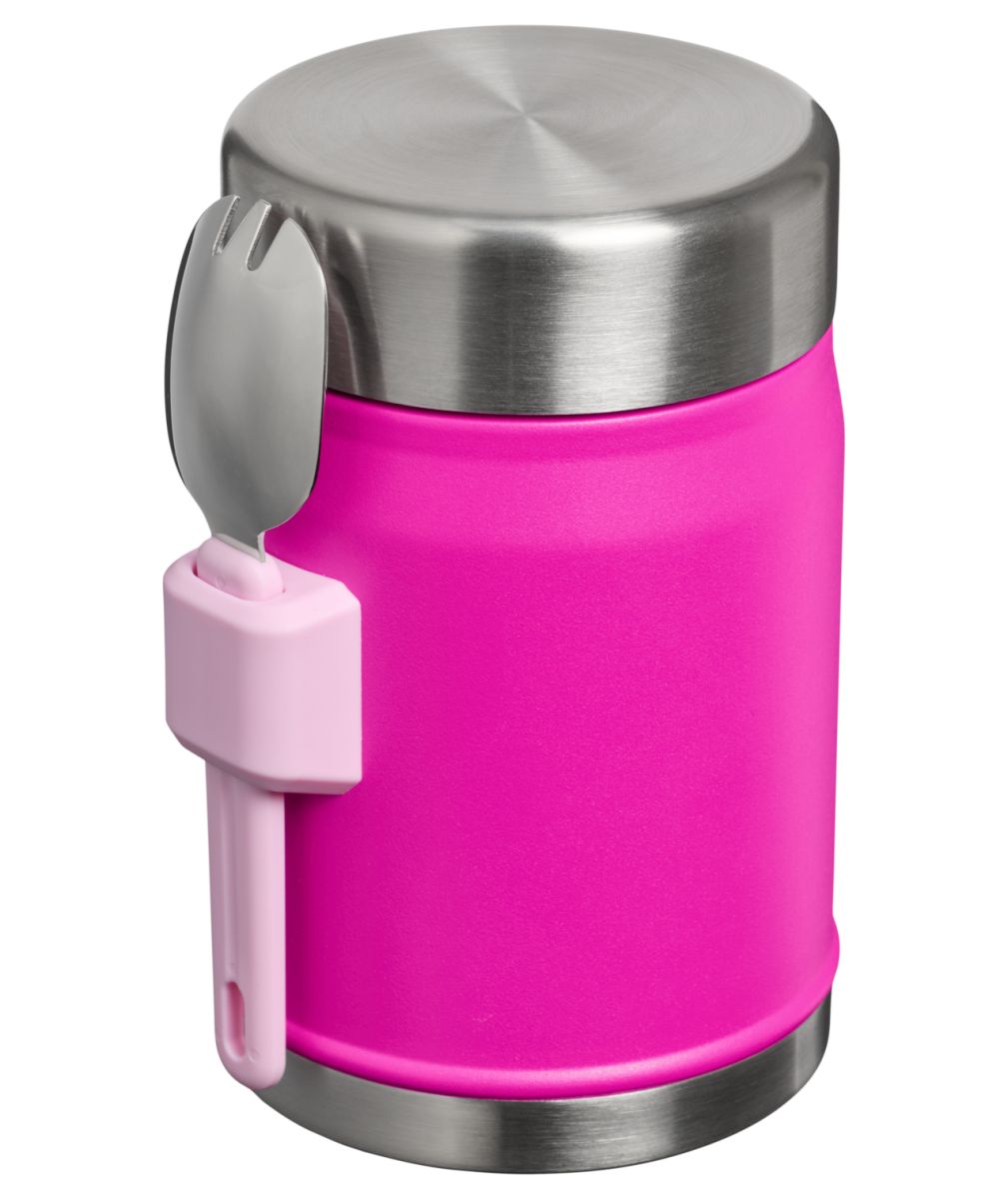 Náhled produktu - STANLEY Termoska jídelní se lžící/vidličkou The Legendary Classic Food Jar 400 ml/14oz Violet Blosso