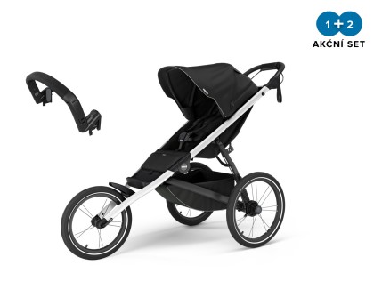 Thule Glide 3 Black - Magnetic Buckle + madlo + DOPRAVA ZDARMA