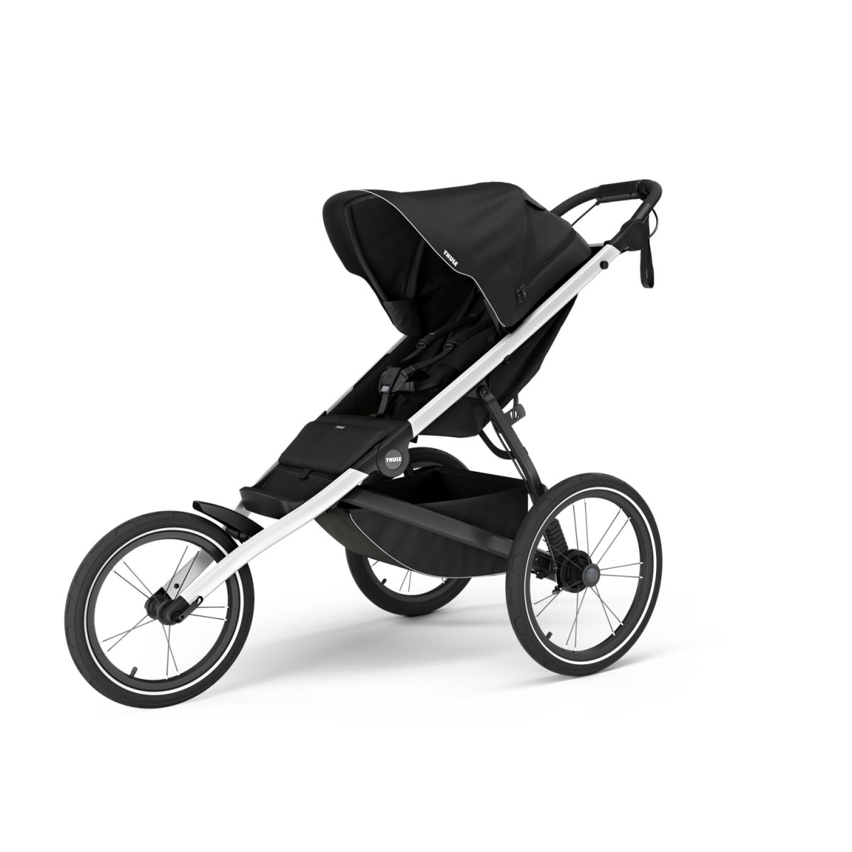 Náhled produktu - Thule Glide 3 Black - Magnetic Buckle + hluboká korba (libovolná barva)