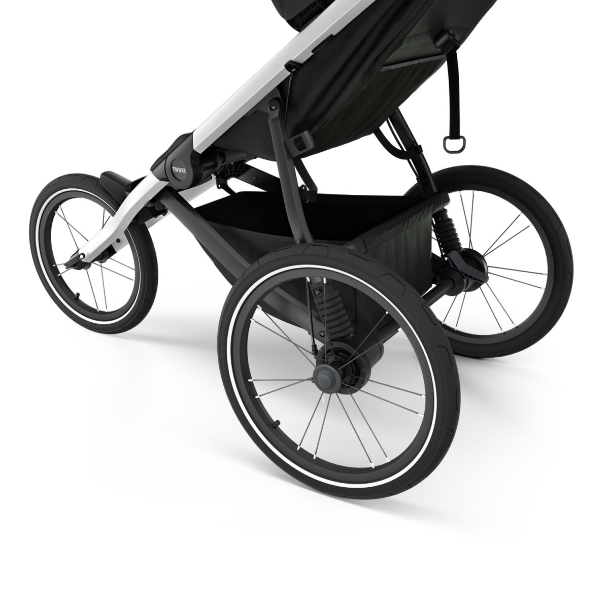 Náhled produktu - Thule Glide 3 Black - Magnetic Buckle + hluboká korba (libovolná barva)
