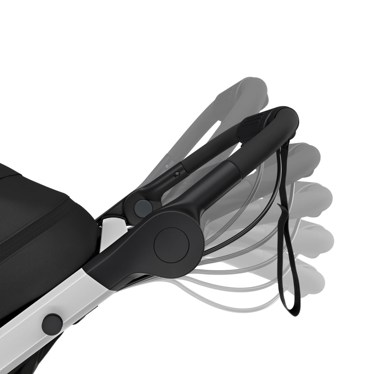Náhled produktu - Thule Glide 3 Black + korba + pláštěnka + moskytiéra + madlo + plášť. korba + moskyt. korba