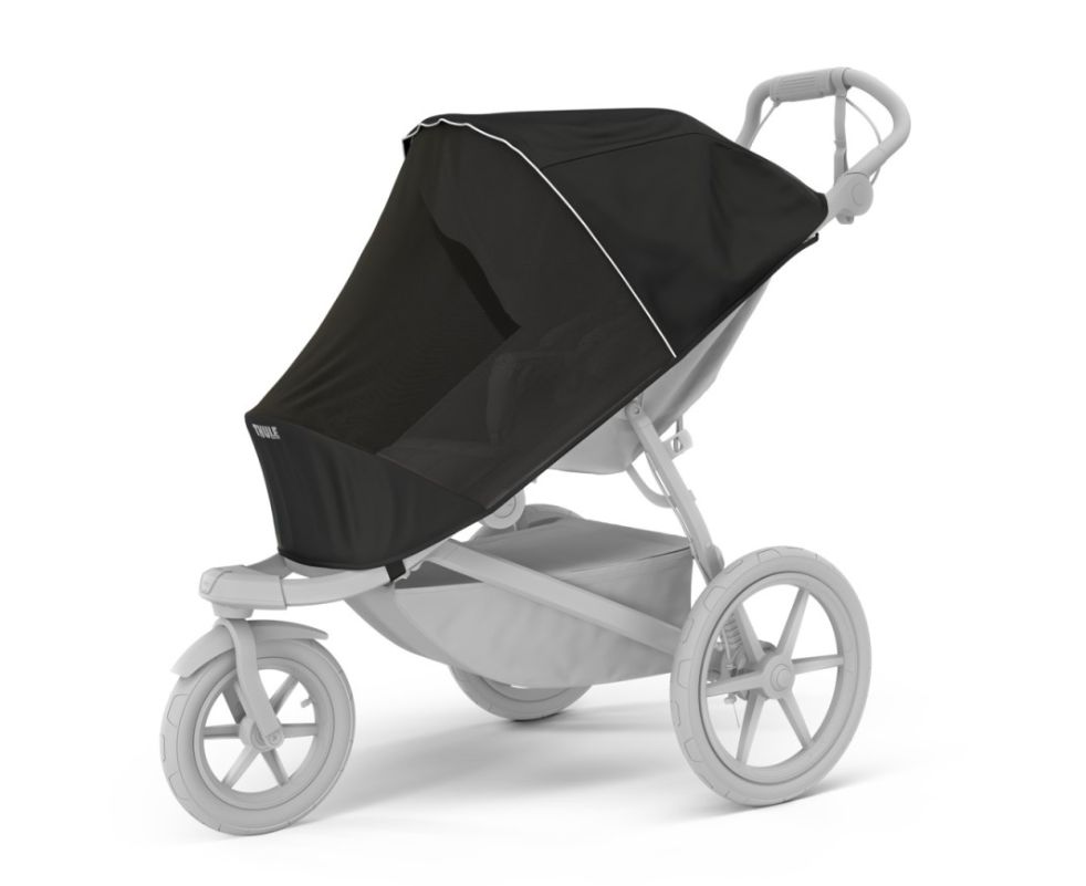 Náhled produktu - Thule Glide 3 Black + korba + pláštěnka + moskytiéra + madlo + plášť. korba + moskyt. korba