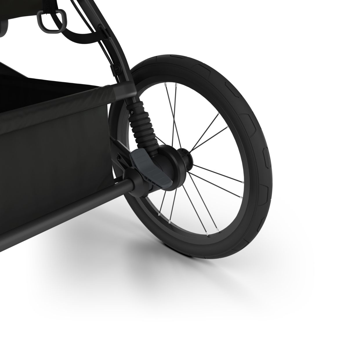 Náhled produktu - Thule Glide 3 Black + korba + pláštěnka + moskytiéra + madlo + plášť. korba + moskyt. korba