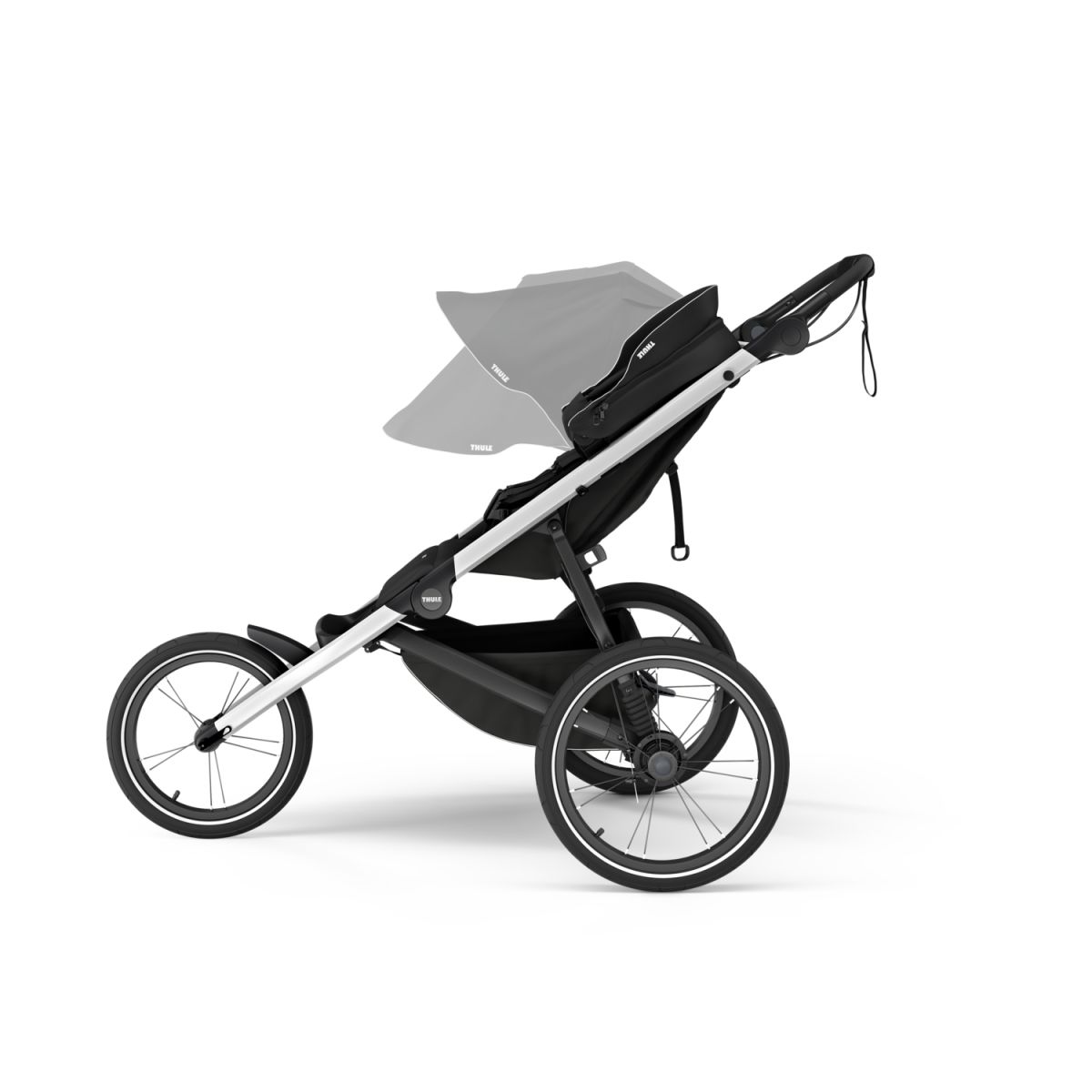 Náhled produktu - Thule Glide 3 Black + korba + pláštěnka + moskytiéra + madlo + plášť. korba + moskyt. korba