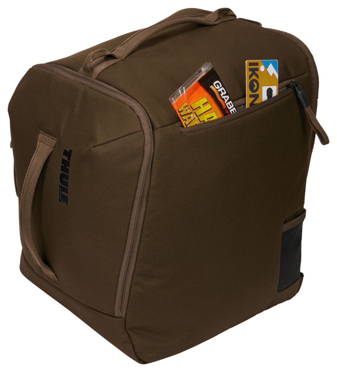 Náhled produktu - Thule RoundTrip - batoh na lyžařské a snowboardové boty 35 l Deep Khaki