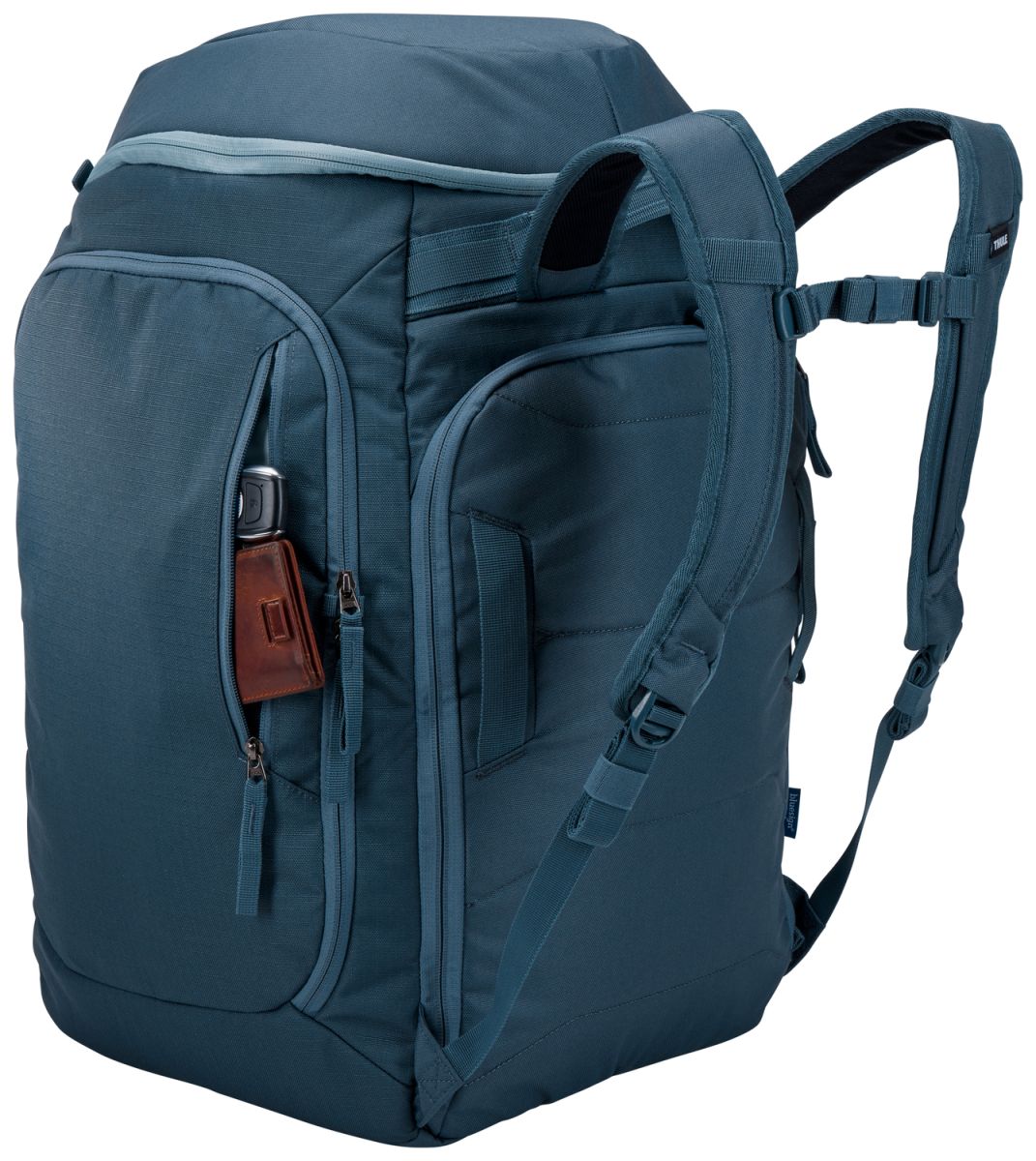 Náhled produktu - Thule RoundTrip - batoh na snowboardové a lyžařské boty, 60 l Dark Slate