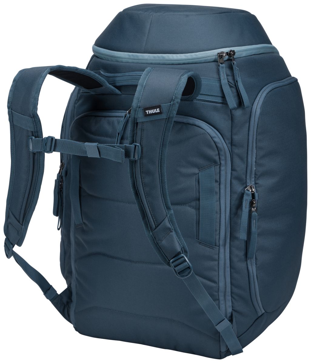 Náhled produktu - Thule RoundTrip - batoh na snowboardové a lyžařské boty, 60 l Dark Slate