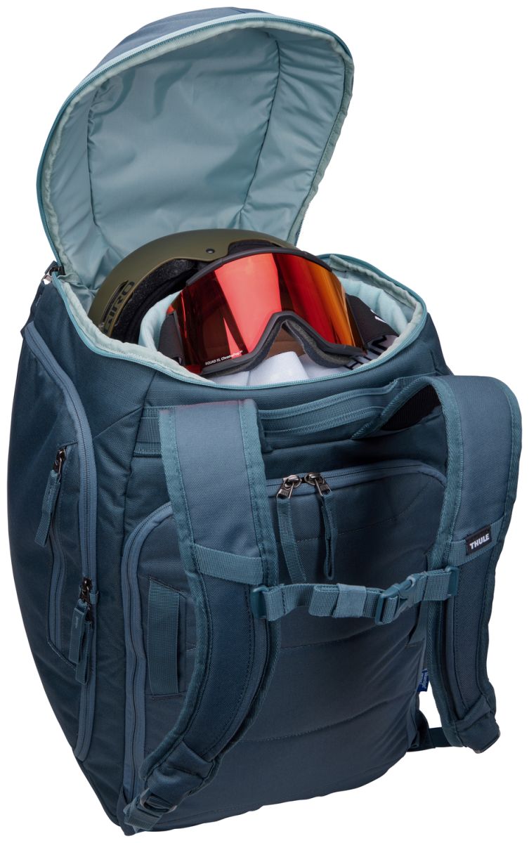 Náhled produktu - Thule RoundTrip - batoh na snowboardové a lyžařské boty, 60 l Dark Slate
