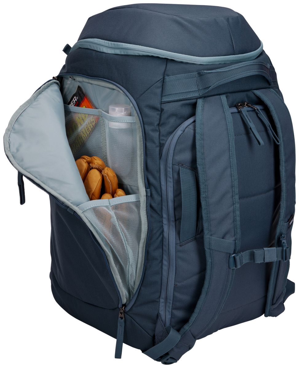 Náhled produktu - Thule RoundTrip - batoh na snowboardové a lyžařské boty, 60 l Dark Slate