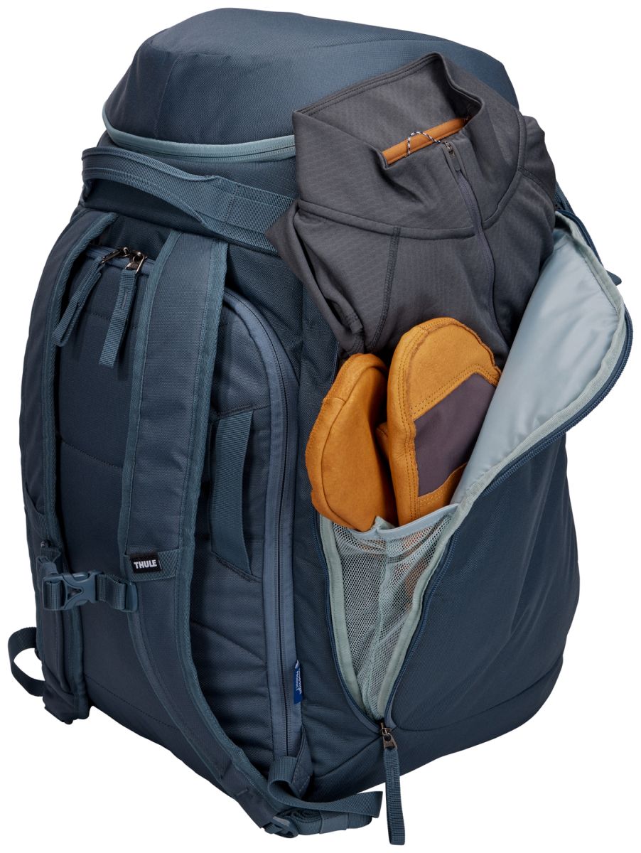 Náhled produktu - Thule RoundTrip - batoh na snowboardové a lyžařské boty, 60 l Dark Slate