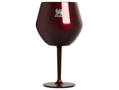 STANLEY Termosklenka nerezová The Lifted Spirits 2-in-1 Cocktail Glass 420 ml/14oz Garnet Shine