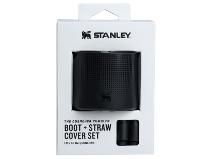 STANLEY Silikonový obal dna a kryt slámky The Quencher Boot + Straw Topper 1180 ml/40oz Black