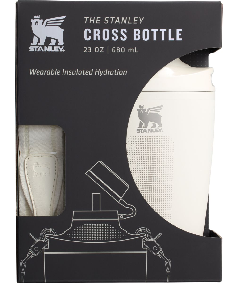 Náhled produktu - STANLEY Láhev/čutora na popruhu The Stanley Cross Bottle 680 ml/23oz Cream