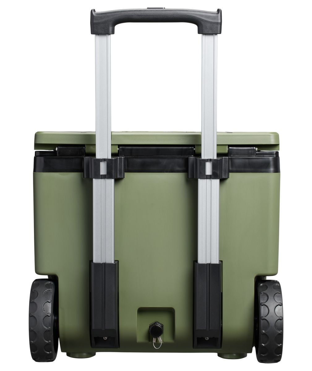 Náhled produktu - STANLEY Pasivní chladící box The Easy-Carry Outdoor Wheeled Cooler 50QT Dried Pine