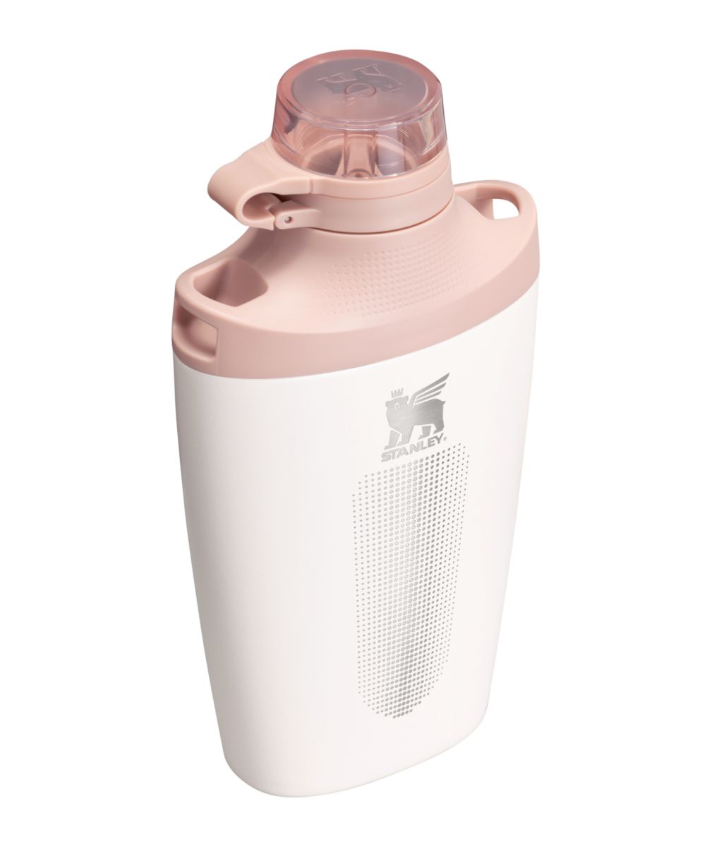 Náhled produktu - STANLEY Láhev/čutora na popruhu The Stanley Cross Bottle 680 ml/23oz Rose Quartz