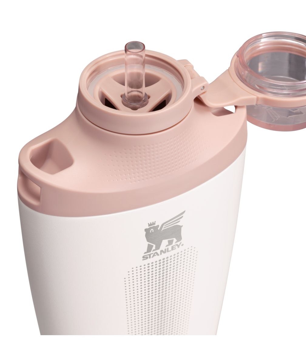 Náhled produktu - STANLEY Láhev/čutora na popruhu The Stanley Cross Bottle 680 ml/23oz Rose Quartz