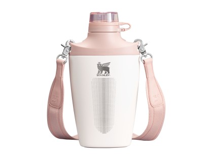 STANLEY Láhev/čutora na popruhu The Stanley Cross Bottle 680 ml/23oz Rose Quartz