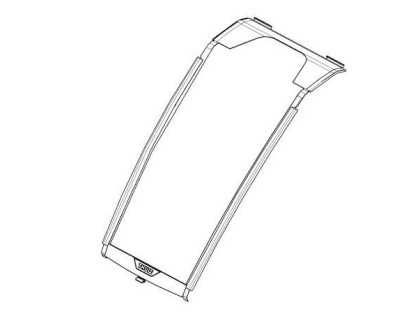 Thule Chariot 2 - Mesh cover - single - dark slate 55179