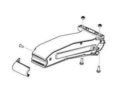 Thule Chariot 2 - Attachment center 55263