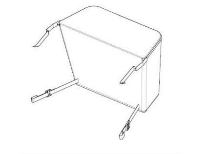 Thule Chariot 2 - Double - Cargo bag Black 55191