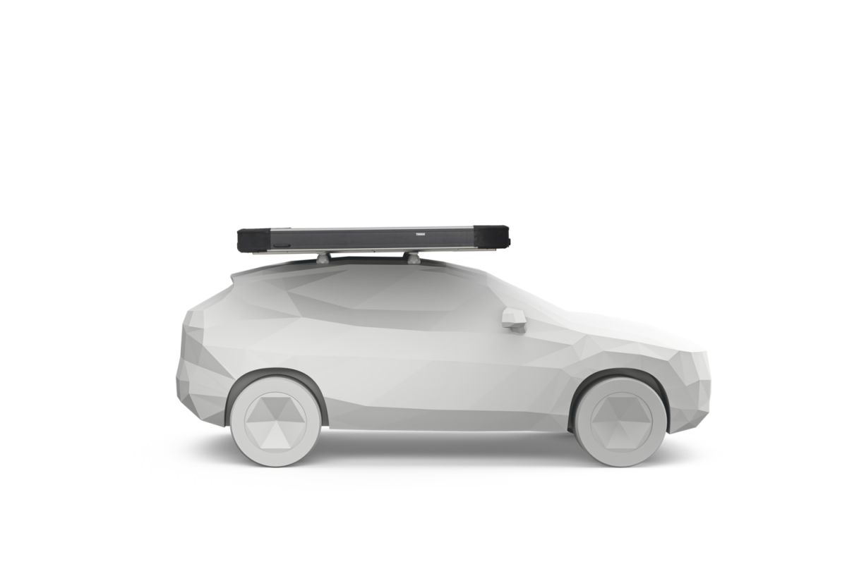 Náhled produktu - Autostan Thule Widesky - skořepinový stan pro 2 osoby, Ashland Grey