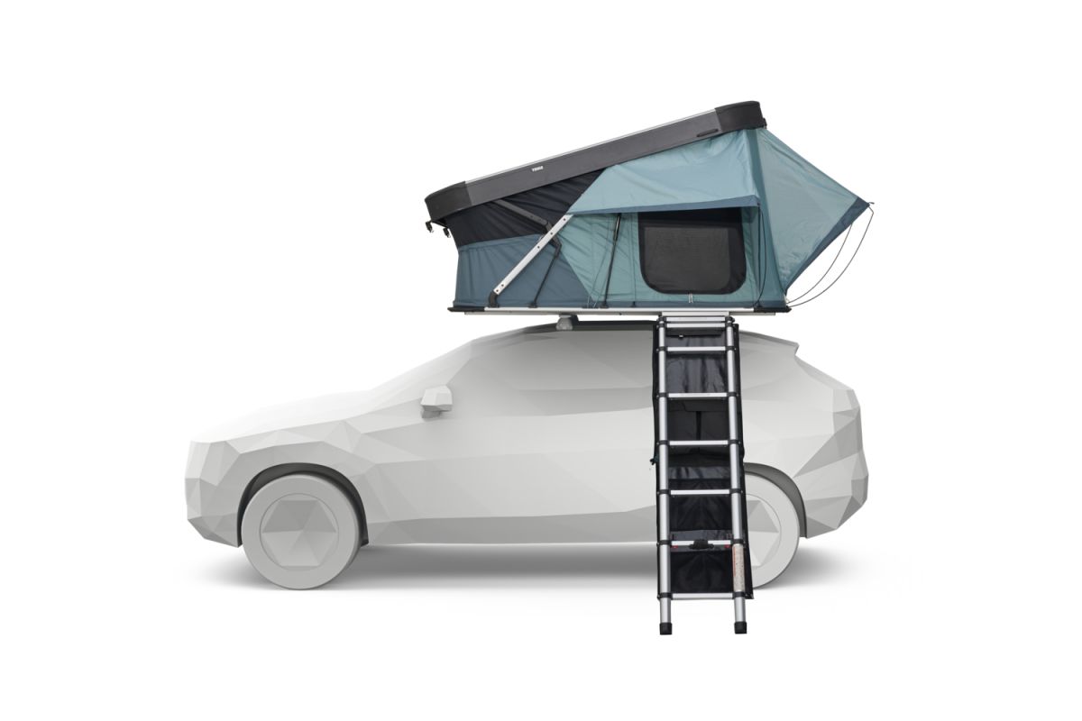 Náhled produktu - Thule Widesky side door rainfly - boční stříšky proti dešti, Dark Slate