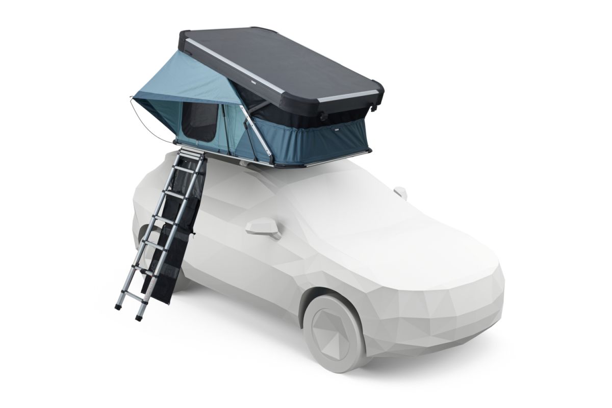 Náhled produktu - Thule Widesky side door rainfly - boční stříšky proti dešti, Dark Slate