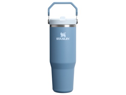 STANLEY Termoláhev s integrovanou slámkou The IceFlow™ Flip Straw 2.0 Tumbler 890 ml/30oz Indigo