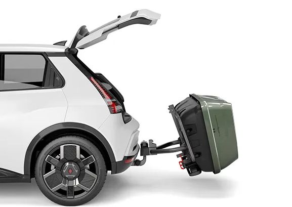 Náhled produktu - Zadní box Hapro Boxer L Sage Green Metalic +Hapro Boxer platform